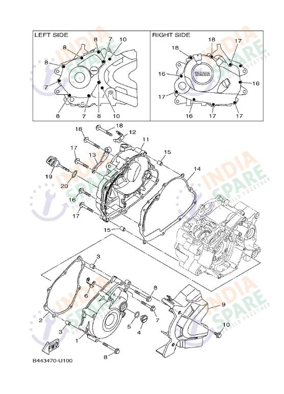 CRANKCASE COVER 1